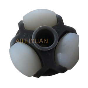 Um plástico moldado diâmetro 52mm espessura 40mm tamanho do furo 8mm 10mm 12mm <span class=keywords><strong>Omni</strong></span> roda para manter a carga em movimento - Product Image 1