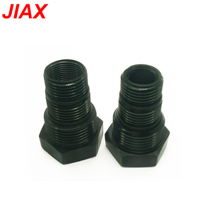 黑色铝机油滤清器适配器1/<span class=keywords><strong>2</strong></span>-28至<span class=keywords><strong>3</strong></span>/4-16,13/16-16 & <span class=keywords><strong>3</strong></span>/4NPT <span class=keywords><strong>3</strong></span>合1通用螺纹转换器，用于机油冷却器 - Product Image 2