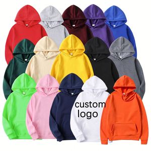 Sudaderas con Capucha para Sublimación, Sudaderas de Poliéster para Hombre, Sudaderas Extra Grandes con Logotipo Bordado Personalizado - Product Image 1