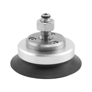 Support à ventouse oscillant PUGB-60-80-100-120-150, universel, pneumatique, robuste, avec éponge de maintien, raccords industriels - Product Image 5