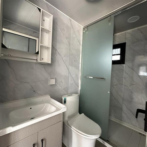 Maison conteneur pliable moderne de 20 pieds Structure préfabriquée en acier de taille standard pour les applications extérieures de l'hôtel du centre commercial de l'école - Product Image 2