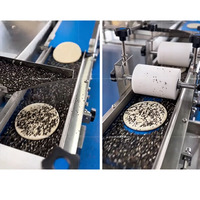 Épandeur de poudre électrique automatique en acier inoxydable à circulation d'air, recyclable, 5000 pièces/heure, double face, pour pâte et pâtisserie