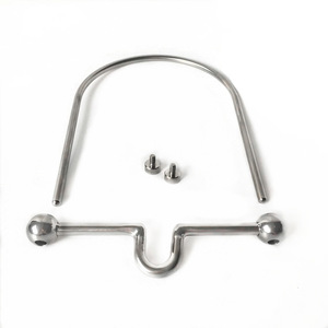 Металлический фиксатор для рта с фиксацией языка, снаряжение для БДСМ-бондажа, секс-игрушки для взрослых, металлический кляп-фиксатор для пар - Product Image 2