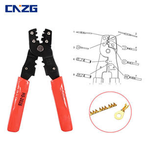 Pince à sertir multifonctionnelle miniature Zhiguang HS-202B HS-202D, outils de sertissage de bornes - Product Image 5