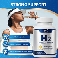Tabletas de Hidrógeno y Magnesio Molecular H2 OEM/ODM para Agua Potable Antioxidante, Apoyo Diario al Bienestar de Adultos