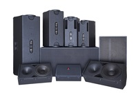 Système audio professionnel 8 pouces pa haut-parleur gros haut-parleurs gamme complète conférence église théâtre