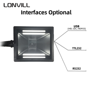 LONVILL USB Embedded <strong>QR</strong> <strong>Code</strong> <strong>Reader</strong> RS232 Interface OEM Fixed Mount Barcode Scanner Module - Product Image 3