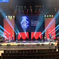 Écrans LED de location pour événements, ensemble complet clé en main Pushunled, panneaux d'affichage vidéo LED complets