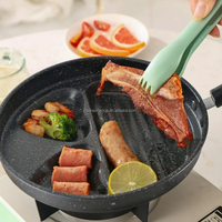 Poêle à fond plat pour petit-déjeuner, idéale pour les œufs frits, les hamburgers et la cuisson – Offre spéciale