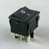 Interrupteurs à bascule KCD5 IP40 avec lumière LED 6A 250VAC
