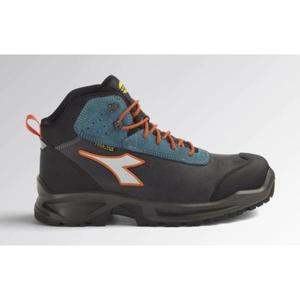 DIADORA UTILITY - 701.177650-C3701/45 Castillo impermeable gris/azul lunar zapato de alta seguridad con aislamiento térmico en nobuk pull-up Ital - Product Image 1