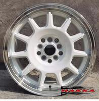 HK661006 pelek roda mobil mewah 16 inci 4x10 0/114, 3 5x10 0/113, 1/114, 3 ET 35mm Hub roda mobil modifikasi aluminium Aloi