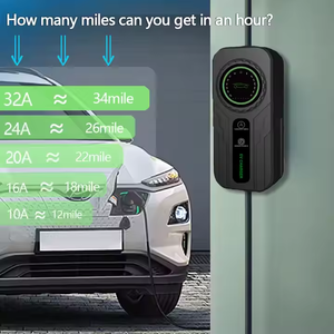 เครื่องชาร์จในรถยนต์แบบพกพา GOODLink 3.5KW/ 7KW/ 11KW 32A 6A AC แบบเร็วสำหรับรถ <span class=keywords><strong>Tesla</strong></span> 3 Type1/ 2 /gbt ราคาเซอร์ไพรส์ - Product Image 2