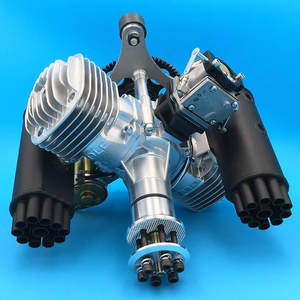 Motor de Parapente a Gasolina DLE170ML Ultraligero de Doble Cilindro, Refrigerado por Aire Natural, con Arranque Eléctrico - Product Image 5