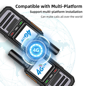 Binqi BQ-220 4G LTE POC Walkie Talkie con Soporte para Tarjeta SIM, GPS, Certificación FCC, 2500-3000mAh, IP23 Resistente al Agua, Llamadas en Grupo, Inglés - Product Image 3