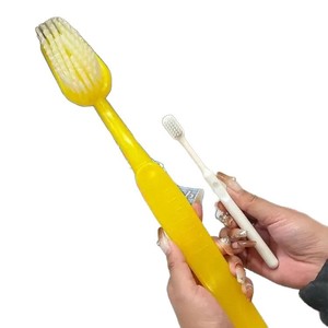 Cepillo de masaje de mango largo con cerdas suaves, cepillo para espalda, herramienta de limpieza de plástico para ducha para adultos - Product Image 5
