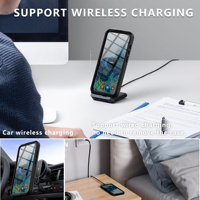 Étui de téléphone étanche professionnel Shellbox, dernier design, haute valeur esthétique, trous précis, anti-traces de doigts, IP68, pour Samsung S24 Plus