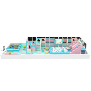 معدات ملعب داخلي آمنة للأطفال الصغار التجارية ناعمة ، مع أنفاق وقلعة لأعمال مركز اللعب الداخلي - Product Image 3