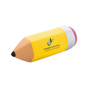 Custom PU Foam Pencil Stress Relief Toy, <b>Squeeze</b> Toy Logo Printing Promotional Gift, Anxiety Relief <b>Ball</b> - Product Image 4