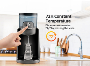 Dispenser di acqua intelligente portatile pieghevole Easy One Knob Control bollitore elettrico per bambini Formula per <span class=keywords><strong>latte</strong></span> per bambini - Product Image 2