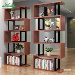 Estantería Industrial Geométrica en Forma de S Wayon, Estantería Abierta para Exhibición, Almacenamiento, Biblioteca - Product Image 2