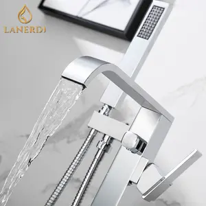 Lanerdi kai ping fábrica torneira de banheira, suporte livre, independente, banheira, banheira, torneira misturadora, torneira, chuveiro