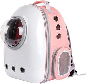 กระเป๋าเป้สะพายหลังสำหรับแมวแบบพกพา กล่องใส่แมว บรรจุภัณฑ์แบบหนังสือ และกระเป๋าใส่สัตว์เลี้ยงสำหรับสุนัข กระเป๋าแคปซูลอวกาศสำหรับสัตว์เลี้ยง - Product Image 2