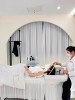 Chaise de lavage moderne pour hôtel, salon et spa, neuve, avec réservoir d'eau