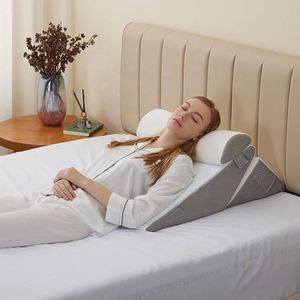 Almohada Triangular Ajustable de Espuma Viscoelástica para Dormir, Ideal para Recuperación Postoperatoria, Reflujo Ácido y Ronquidos - Product Image 3