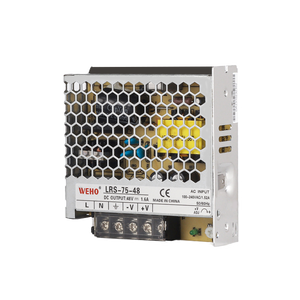 Transformateur de LRS-75-48 certifié CE AC à DC <span class=keywords><strong>tension</strong></span> constante DC garantie de trois ans 48V 1.6A 75W alimentation à découpage - Product Image 1