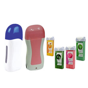 Kit de cartouches de <span class=keywords><strong>cire</strong></span> à rouleau prêt à l'emploi Recharge de <span class=keywords><strong>cire</strong></span> à rouler souple au miel pour l'épilation - Product Image 4