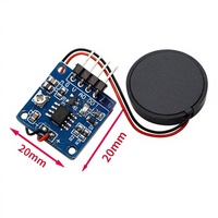 Módulo Sensor de Vibración Piezoeléctrico, Interruptor de Detección de Impactos, Compatible con Microcontroladores, Kit STEM para Bricolaje