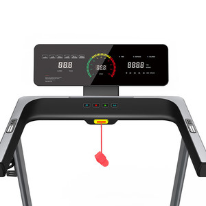 Tapis roulant électrique Oma 140x130x70.5cm pliable, silencieux, pour usage domestique, équipement de fitness - Product Image 1