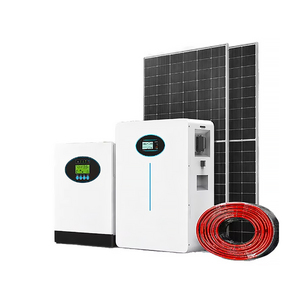 Sistema de Energía Solar de 12KW, Conjunto Completo con Batería LifePO4 y Generador para Uso Doméstico, Inversor Solar de 16KWh - Product Image 1