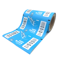 Échantillon gratuit de sachet de graines de melon film en rouleau de graines de tournesol film d'emballage laminé métallisé fabriqué en chine