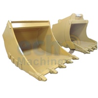 Bucket Mini Digger, Bucket Tipe Kecil untuk Traktor Pertanian, Excavator Traktor, dan Pekerjaan Konstruksi