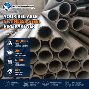 Threading 347H 304 2B Cold Rolled 168.3mm 8.0mm DIN 17456 Stainless Steel Pipe for Chemical Processing - Product Image 1