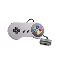 Gamepad con cable USB para Nintendo SNES Joypad Controller Joystick Handle Gaming Controller para Windows PC MAC Computer