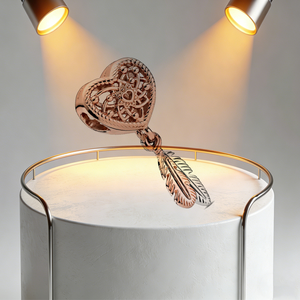 <span class=keywords><strong>Collar</strong></span> Tejido DIY de Plata 925 con Logotipo Original - Patrón de Estrella Rosa y Estrella de Cinco Puntas - León, Conejo, Estrella de Mar, Libélula - Product Image 4