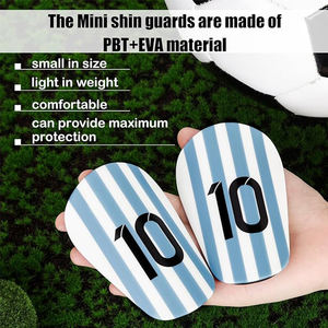 แผ่นป้องกันหน้าแข้งฟุตบอลขนาดเล็ก10*5ซม. และ10*6ซม. ทำจากพลาสติก PBT - Product Image 5