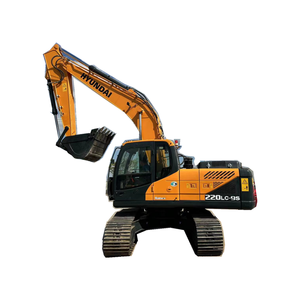 Peinture originale HYUNDAI R220LC-9S ,22TON 20 tonnes, 9 rouleaux engrenage Corée du Sud hyundai Machine de haute qualité - Product Image 1