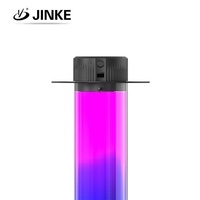 Poteau de barrière lumineux LED RGB pour photomaton 360°
