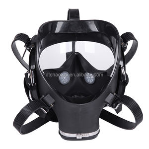 Masker Gas Full-face yang Dapat Digunakan Kembali dan Ukurannya Dapat Disesuaikan dengan Respirator Gas Kimia dan Kartrid Filter Tunggal - Product Image 3