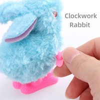 Jouets en peluche interactifs en forme de lapin pour chat, jouet mobile de simulation pour chien et chat, jouet amusant de course