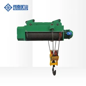 1T 2T 3T 5T Electric Single Speed Running Wire Rope Hoist For JIB Crane