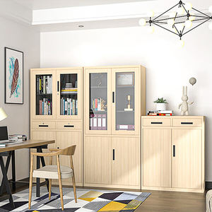 הנמכר ביותר מתכת פלדה משרד ריהוט נייד מילוי ארונות ניידים עם תאי אחסון שקופים - Product Image 3