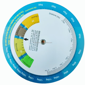 Y tế giấy di động hình đĩa <span class=keywords><strong>BMI</strong></span> máy tính tự đo lường quy mô để đo chỉ số <span class=keywords><strong>BMI</strong></span> sức khỏe thể chất - Product Image 2