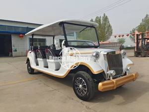 Vehículo Turístico Eléctrico Clásico Retro, Juego de 8 Piezas, Modelo Clásico, Certificado CE, Batería de Plomo-Ácido, 4-17 Asientos, Velocidad Máxima 60 km/h - Product Image 2