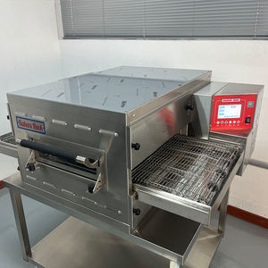 Nuevo horno transportador de 20 pulgadas con experiencia en hacer pizza y pan de pita para hoteles <span class=keywords><strong>Dominos</strong></span> Horno de pizza con características árabes - Product Image 6