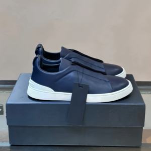 Mocasines de Cuero Genuino Retro de Marca de Diseño de Lujo para Hombre, Zapatillas Casuales de Alta Calidad, Estilo Plano para Uso Diario y Correr - Product Image 1